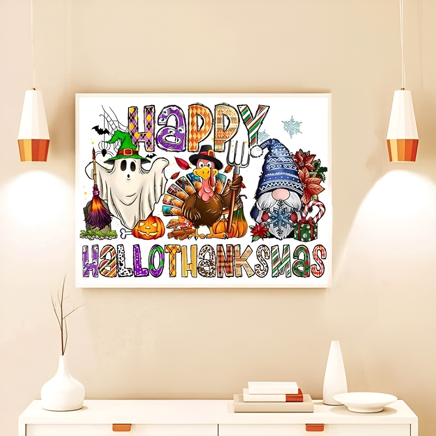 Wall Decor Arts Craft 5D Christmas Diamond Art Kits