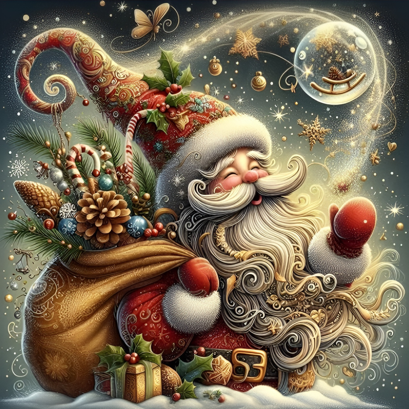 DIY 5D Round Full Drill Diamond Painting Art Kits