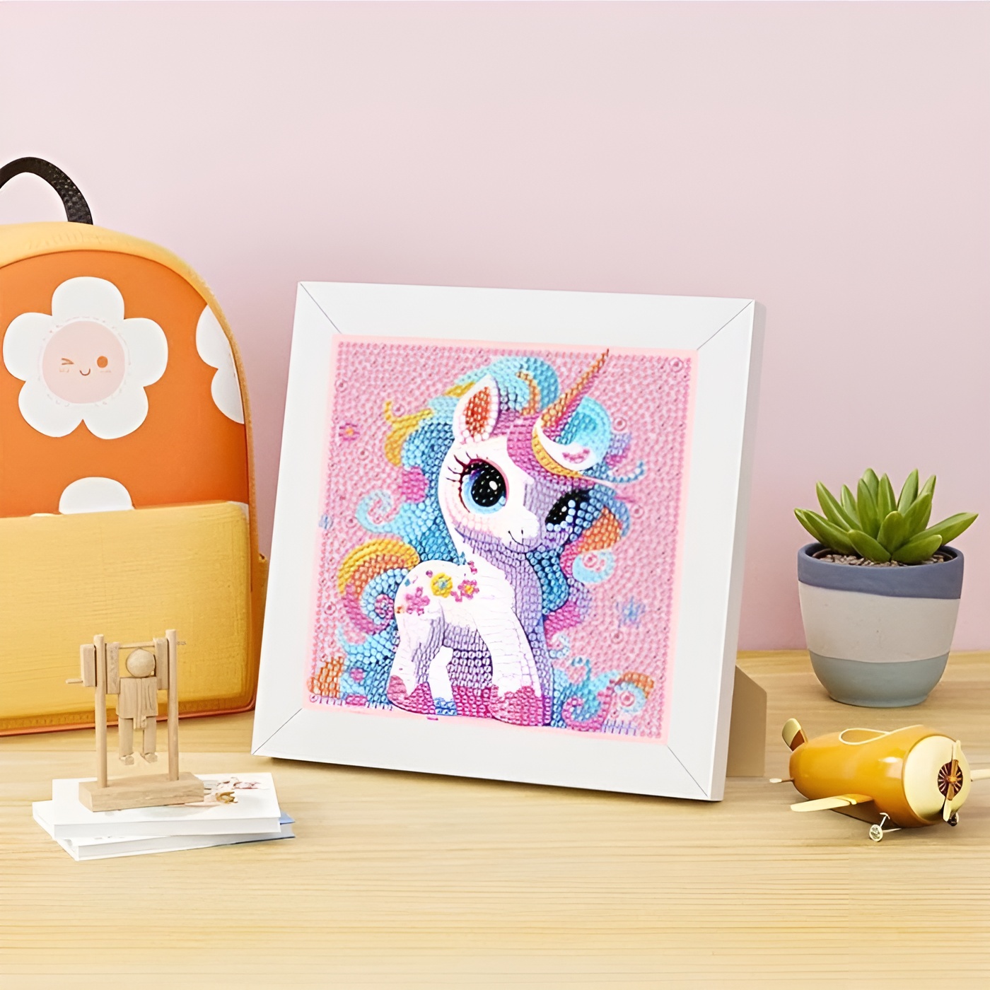 DIY 5D Christmas Diamond Art Kit with Round Drill for Holiday Decor