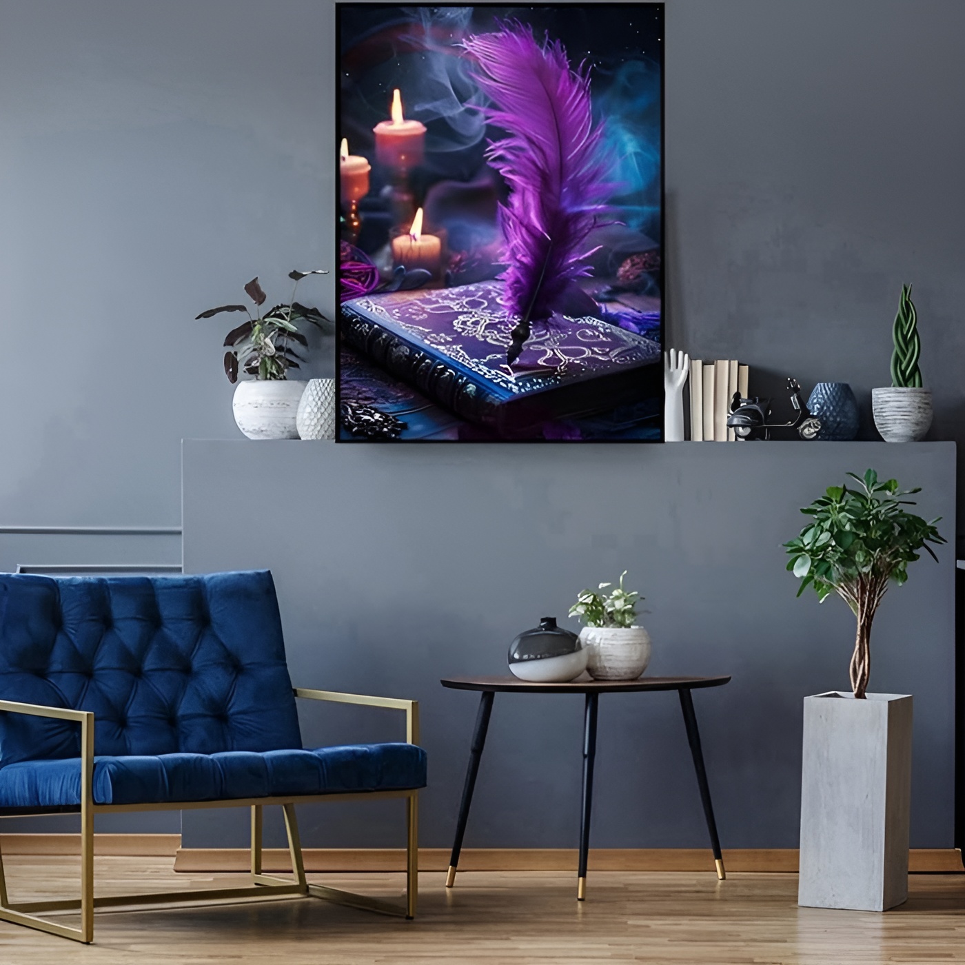 DIY Round Full Drill 5D Diamond Painting Art Kits for Adults