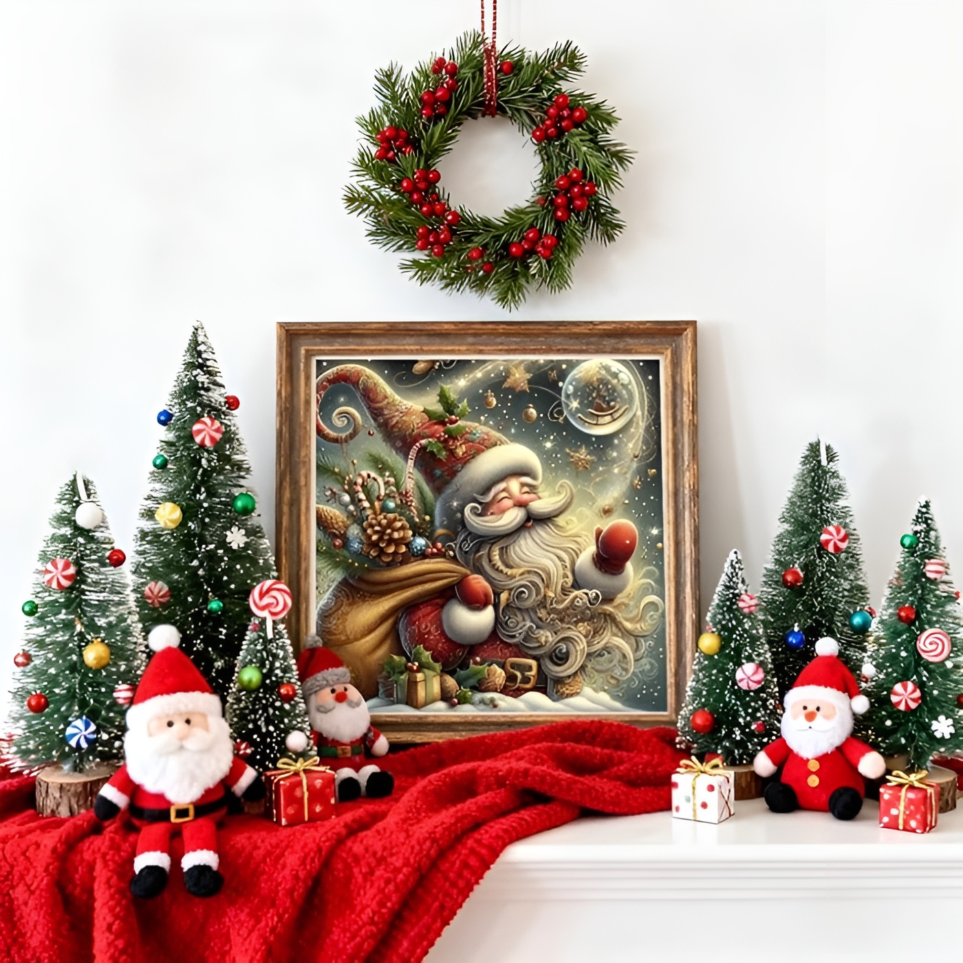 DIY 5D Round Full Drill Diamond Painting Art Kits