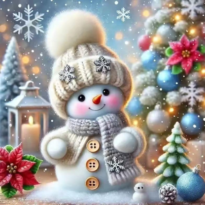 Santa Claus Themed Diamond Art Painting Kit