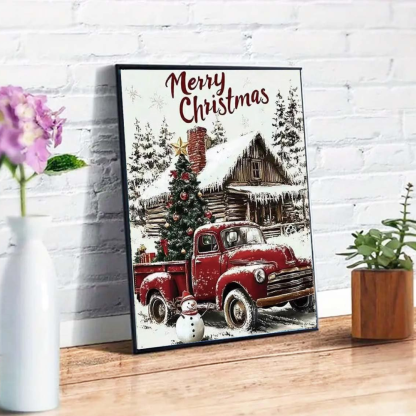 Santa Claus Themed Diamond Art Painting Kit
