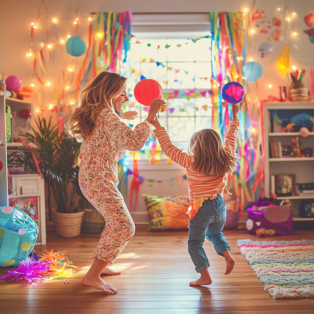 Embracing Joy: A Heartfelt Dance Party Paint By Diamond