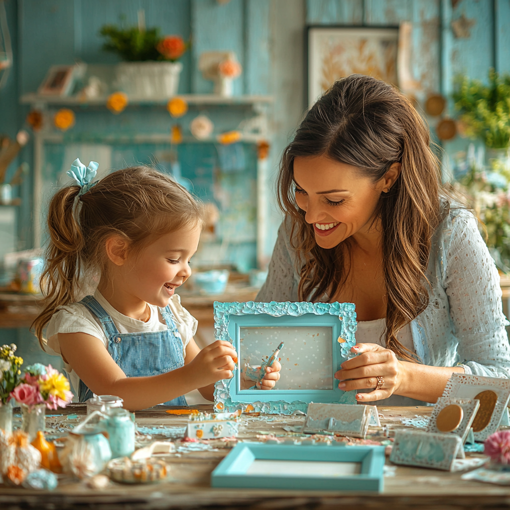 Heartfelt Memories: Making DIY Photo Frames Paint By Color