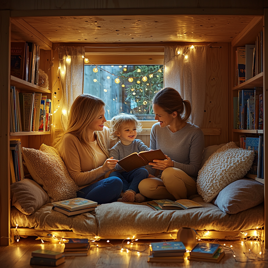 Bonding Over Books: A Storytelling Day Paint By Color