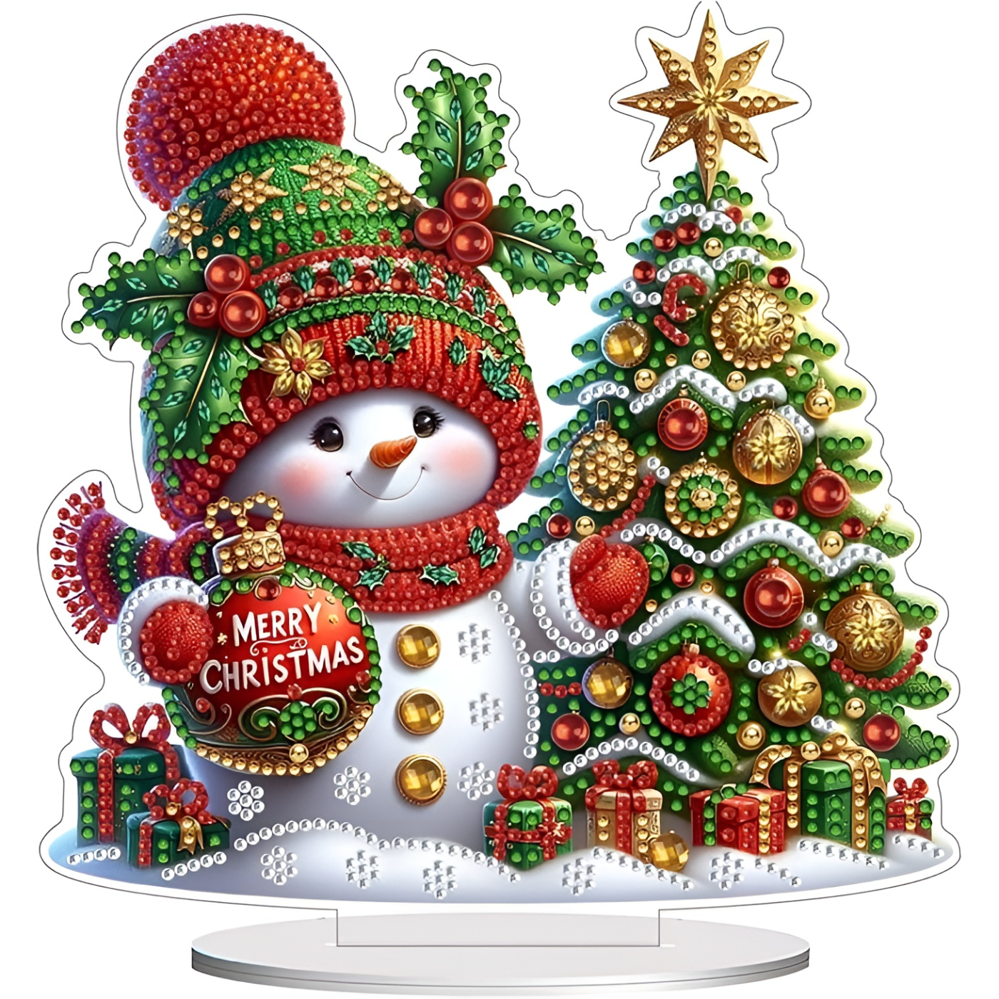 DIY 3D Christmas Diamond Art Painting Kit