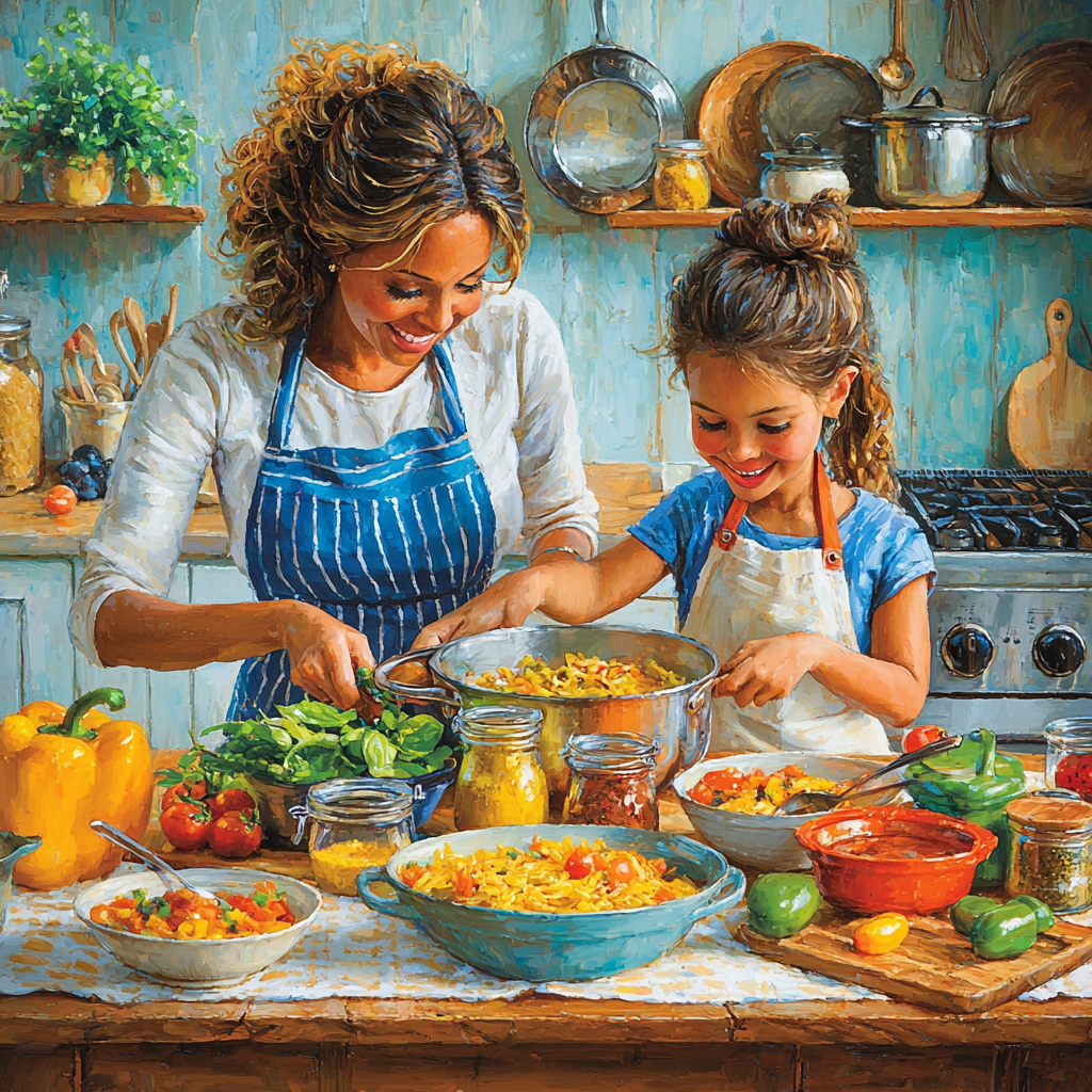 Hearts United: A Family Recipe Exchange Day Paint By Diamond