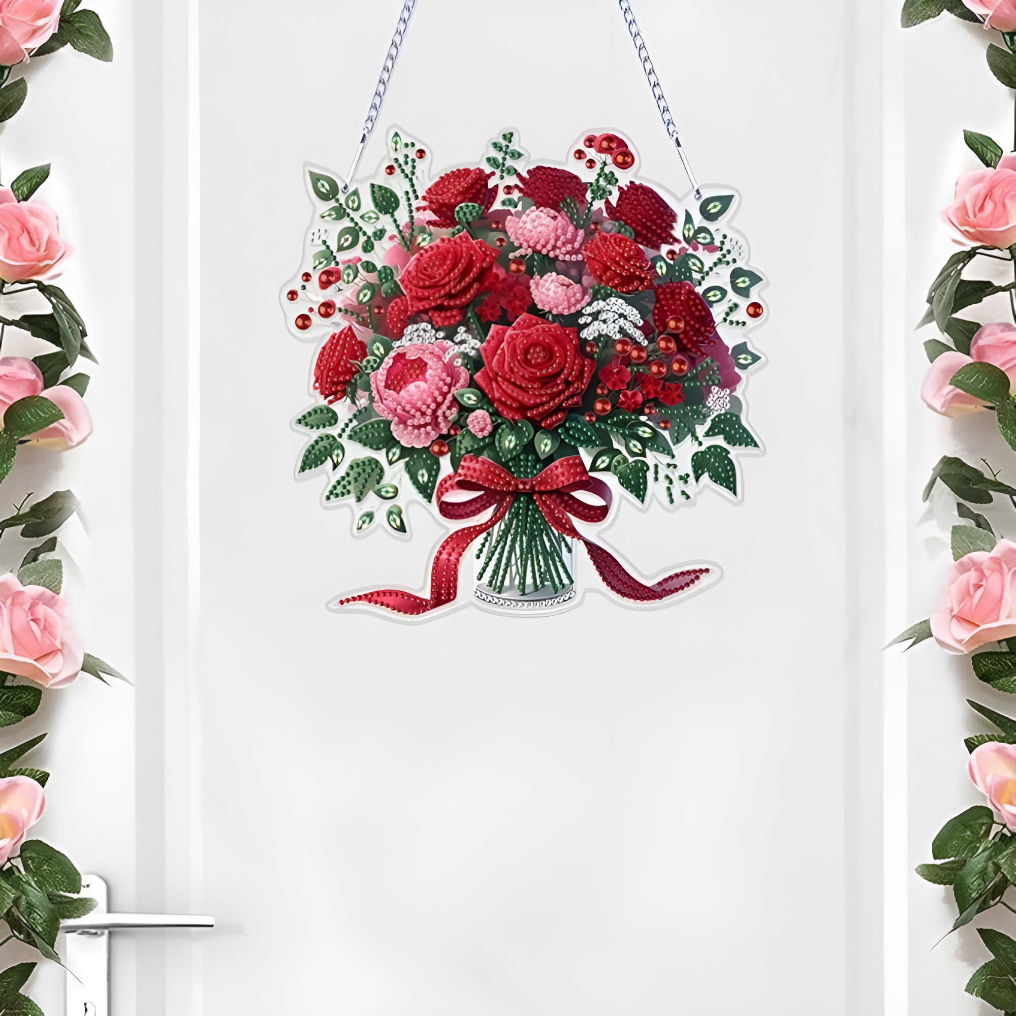 DIY Christmas Ornament Diamond Art Kit with Double Sided Design