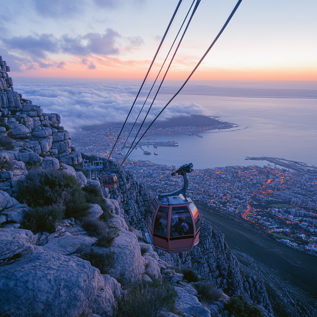 Table Mountain Panorama Cape Town Paint by diamonds kits