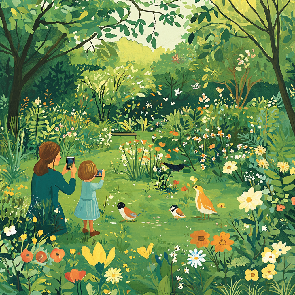 The Wonder Of Nature: A Mother-Child Nature Exploration Diamonded Painting Kits