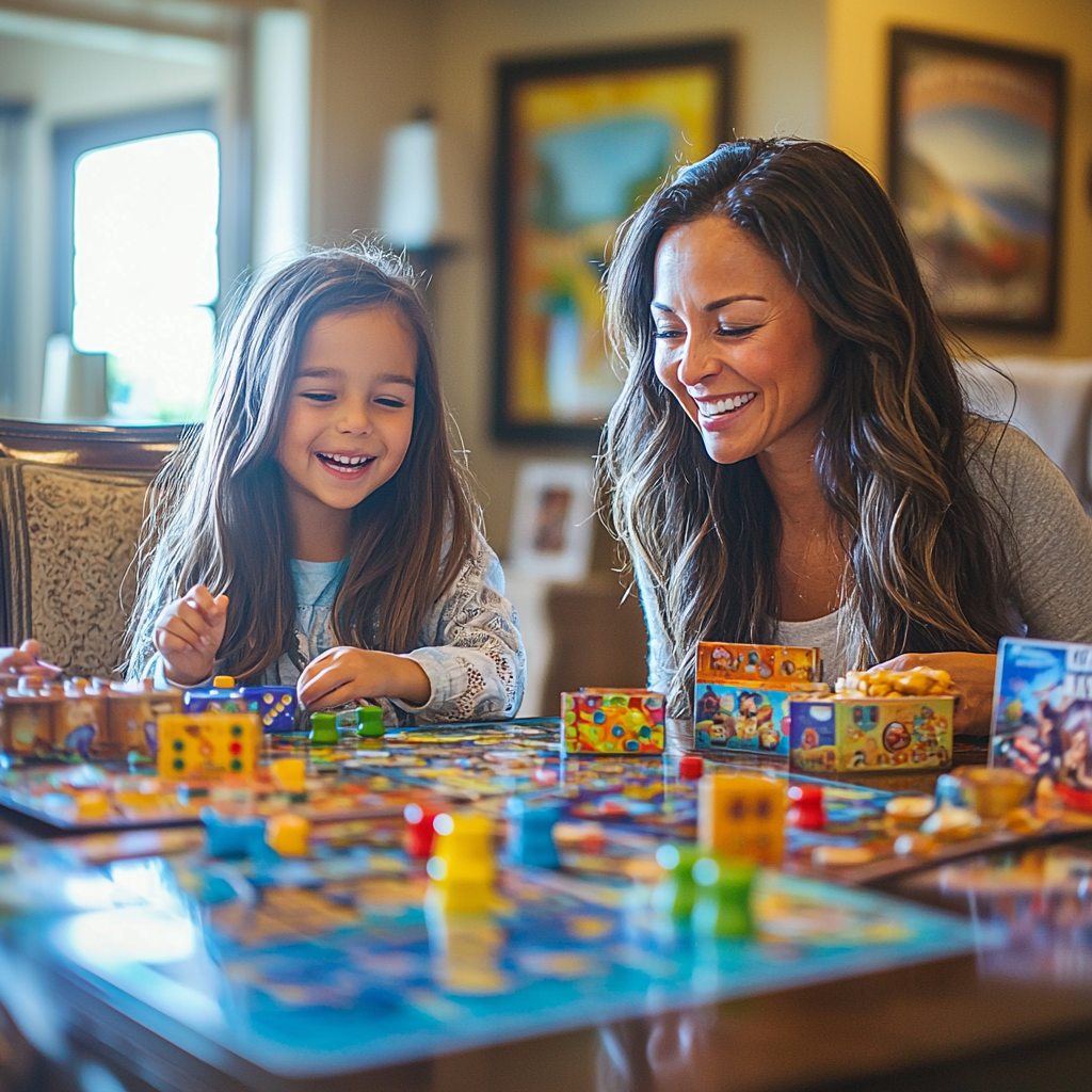 Kaleidoscope Of Joy: Family Game Night Extravaganza Paint By Diamonds Kits