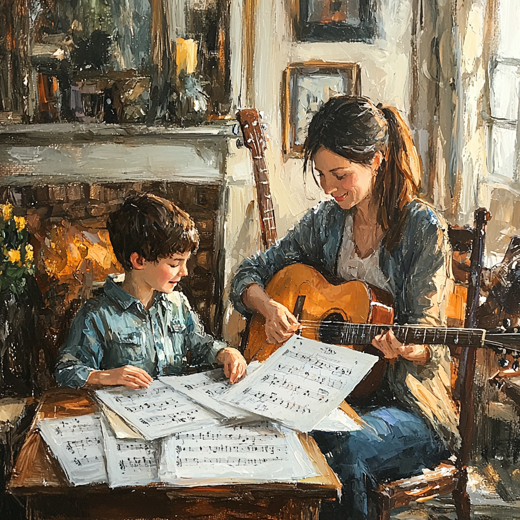 Melodies Of Memory: A Shared Musical Composition Experience Paint By Diamonds Kits