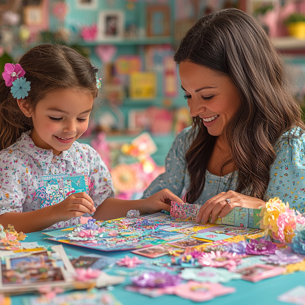 Heartfelt Expressions: A Day Of Scrapbooking Together Paint By Diamond
