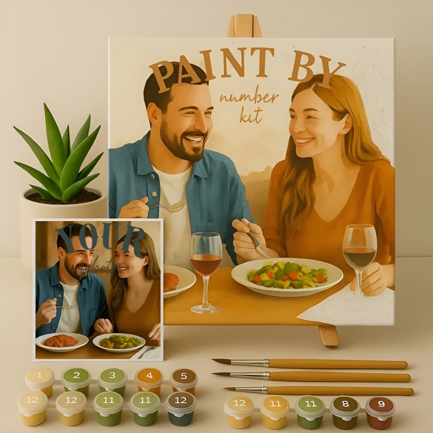 Custom Original Photo Paint By Numbers Kit
