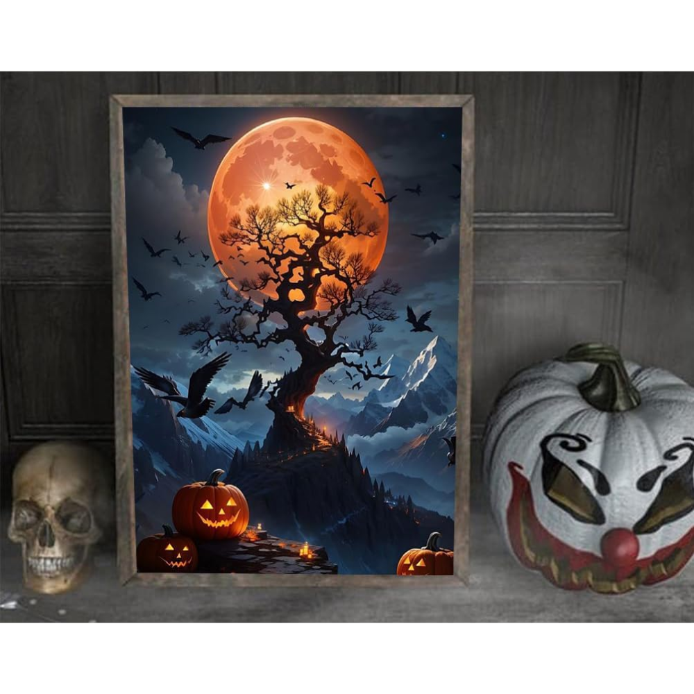 Halloween Paint By Diamond Kits For Adults