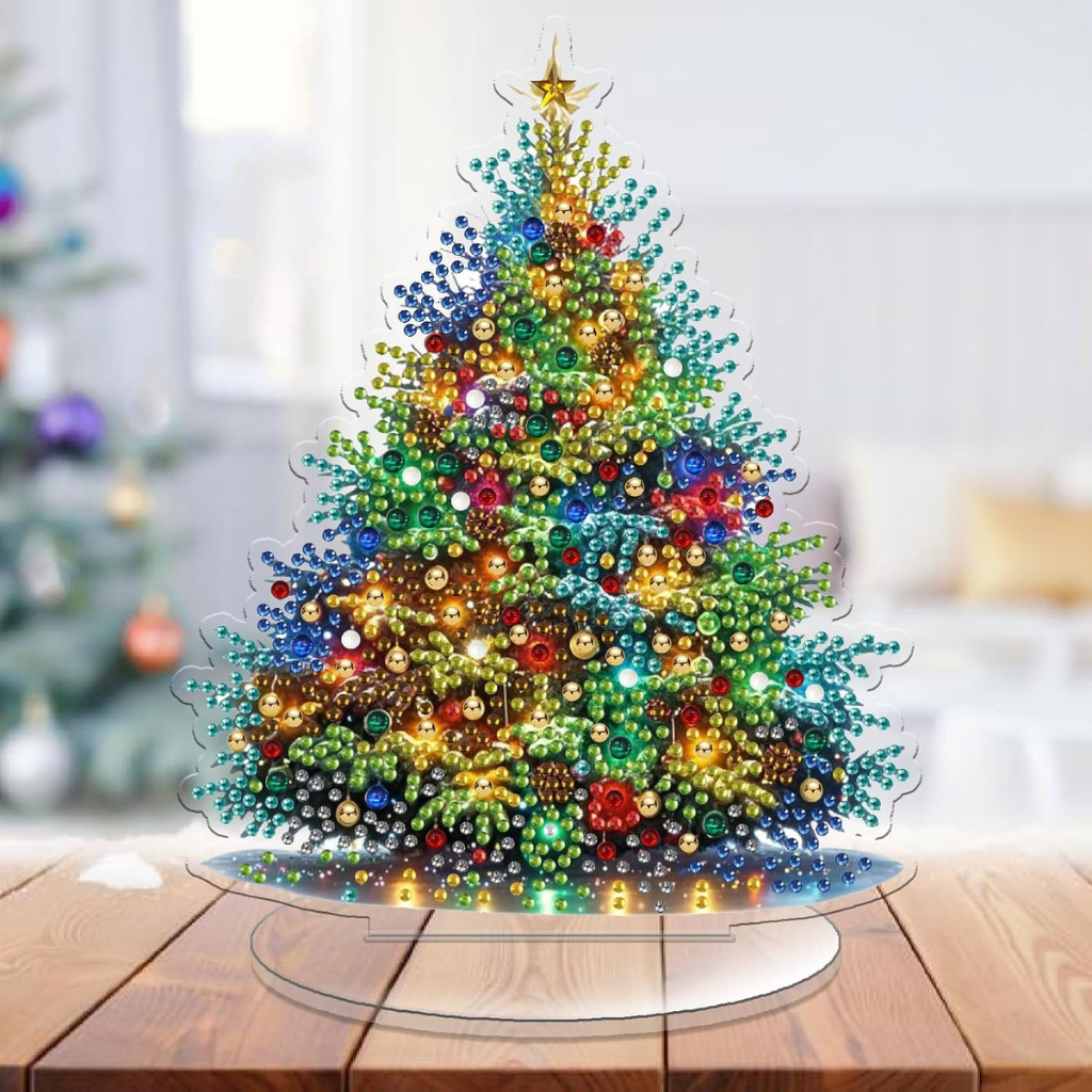 DIY Christmas Special Shaped Decorative Paint By Diamond