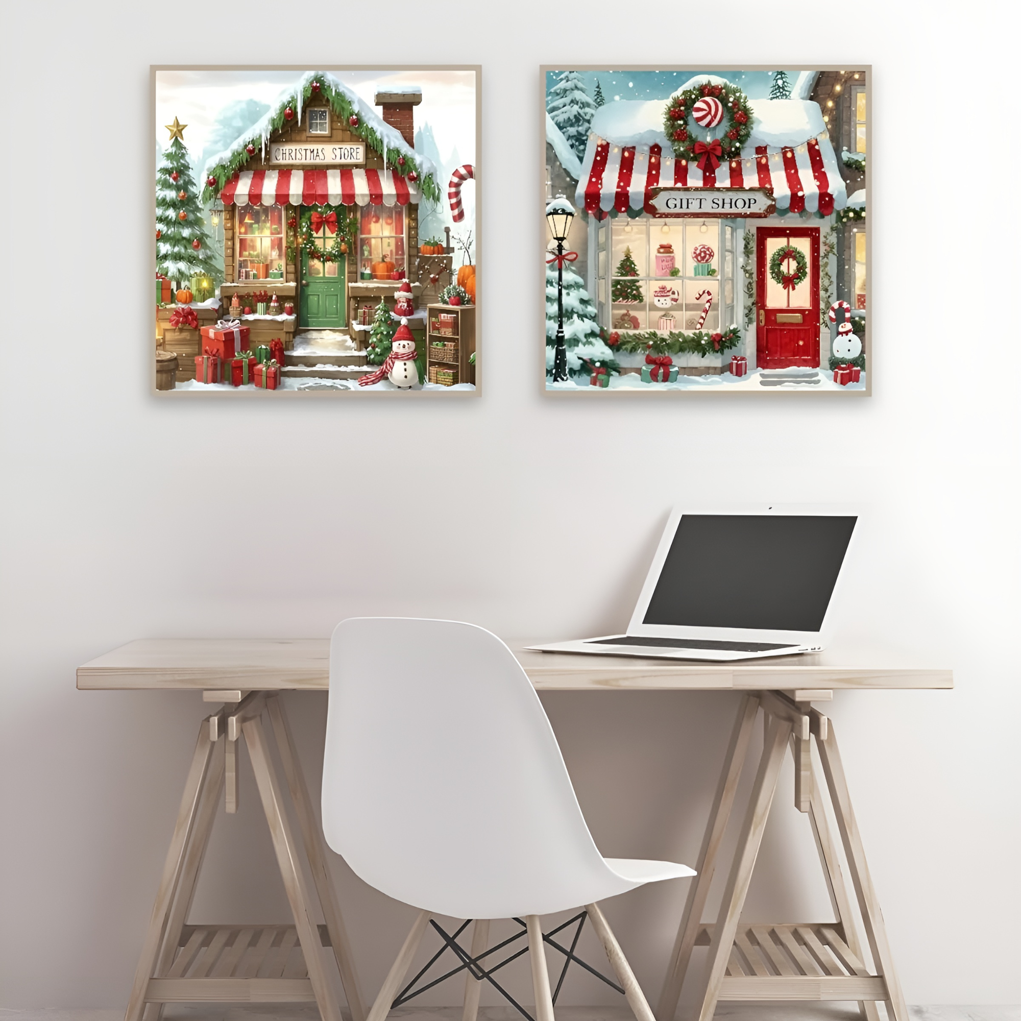 Pack of 4 Diamond Art Painting Kits