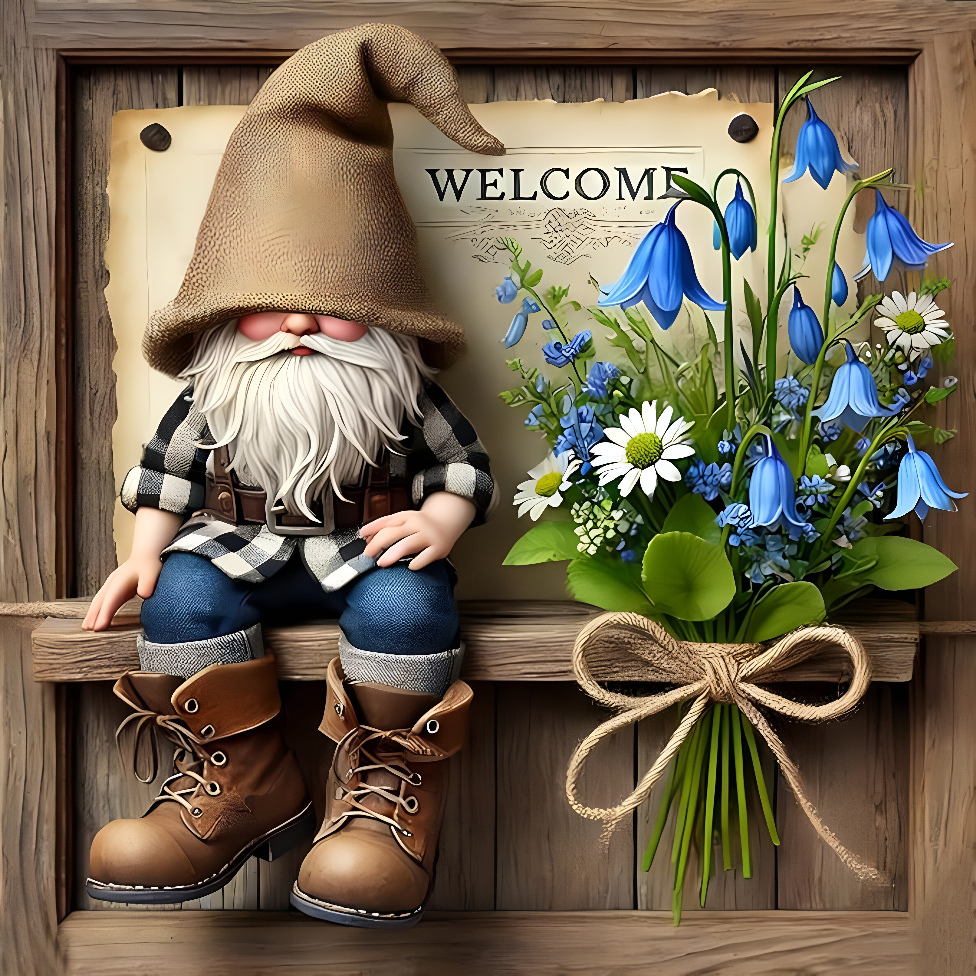 5D Gnome Diamond Art Kits