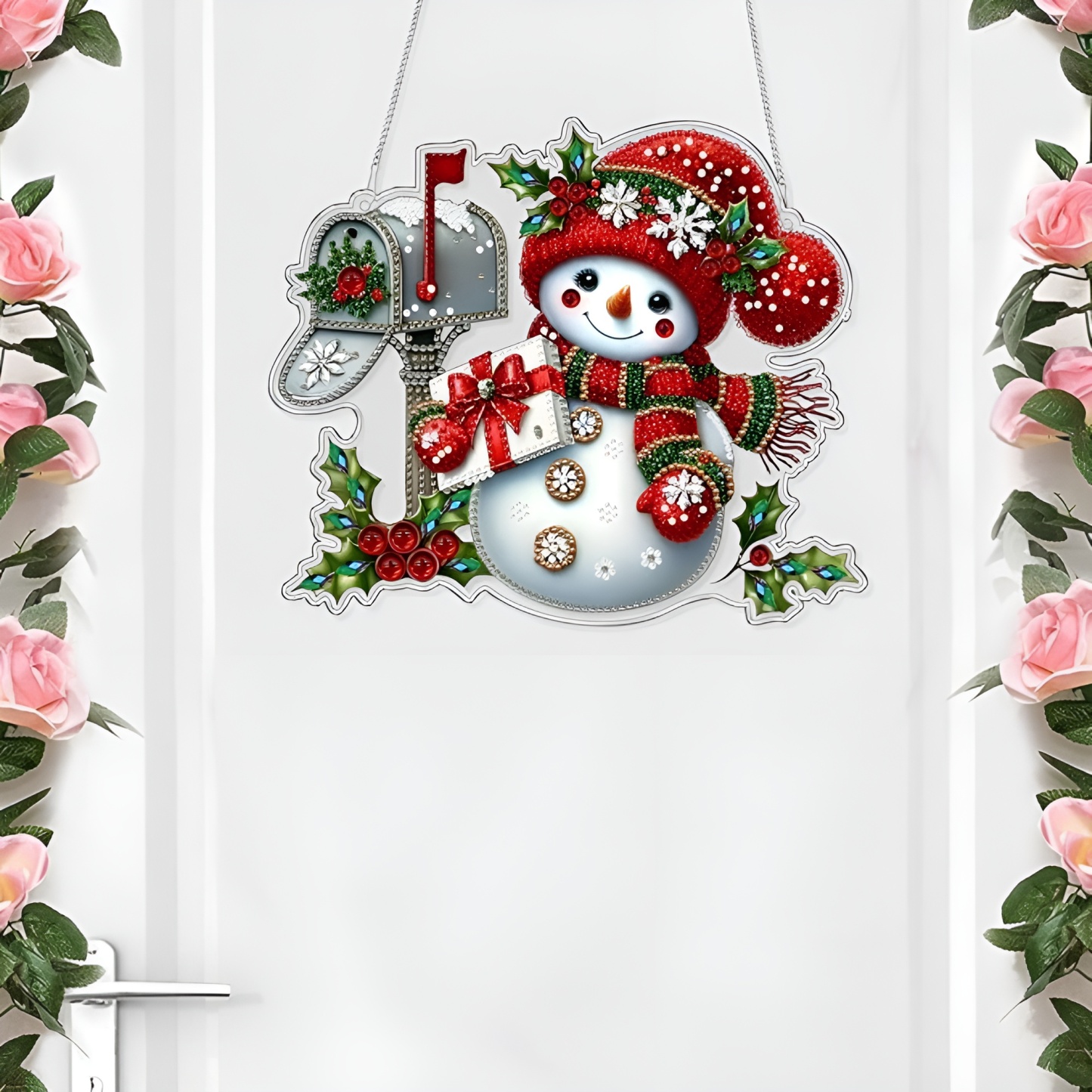 Christmas Snowman Diamond Art Kit for Adults