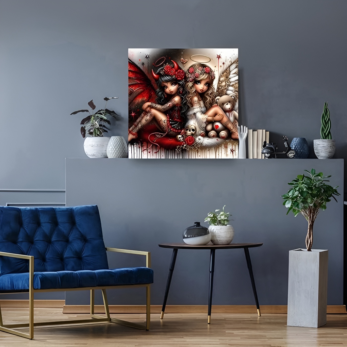 Full Drill Gem Art DIY 5D Diamond Painting Art Kits for Home Wall Art and Bedroom