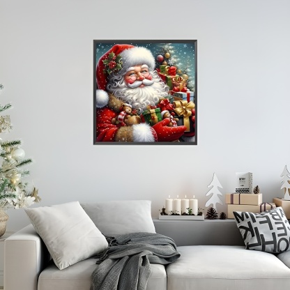 Santa Claus DIY 5D Winter Christmas Diamond Art Kits for Adults