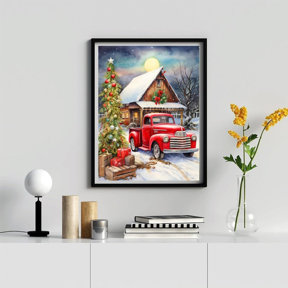 DIY Christmas Themed Diamond Painting Kit