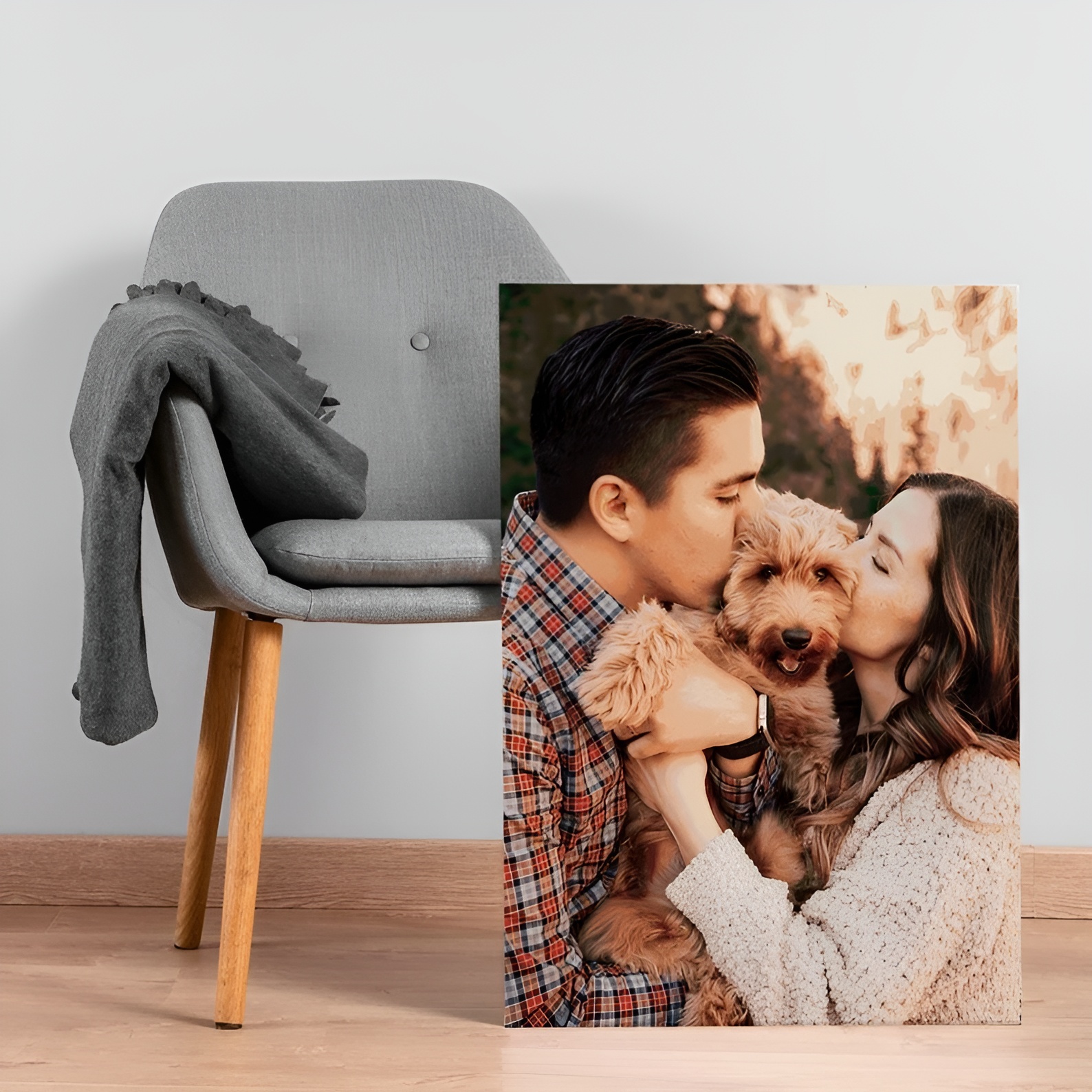 Paint by Numbers for Adult, Custom Paint by Numbers Kits, Personalized DIY Portrait Painting from Photo, Customized Gift, Birthday Present