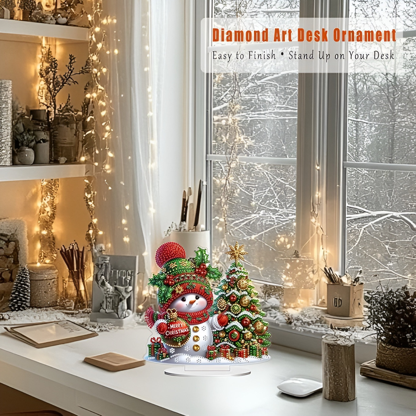 DIY 3D Christmas Diamond Art Painting Kit