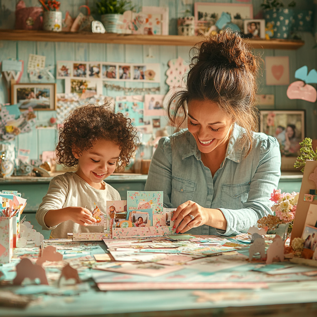 Memory Lane: A Family Scrapbook Project Paint By Diamonds Kits