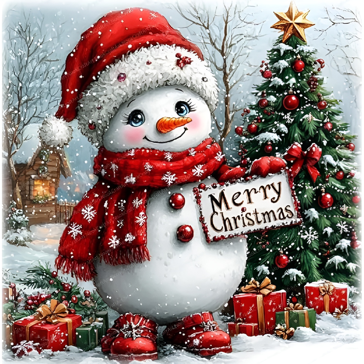 Wall Decor Arts Craft 5D Christmas Diamond Art Kits