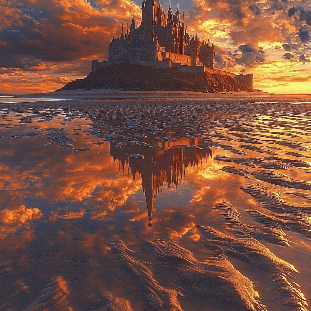 Mont Saint-Michel - France Diamonded Painting Kits