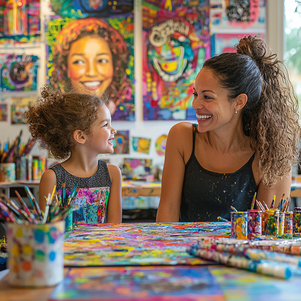 Artful Connections: Crafting Family Portraits Together Paint By Diamonds Kits