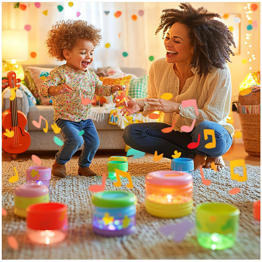 Joyful Melodies: A Day Of Singing Together Painting By Diamonds Kit