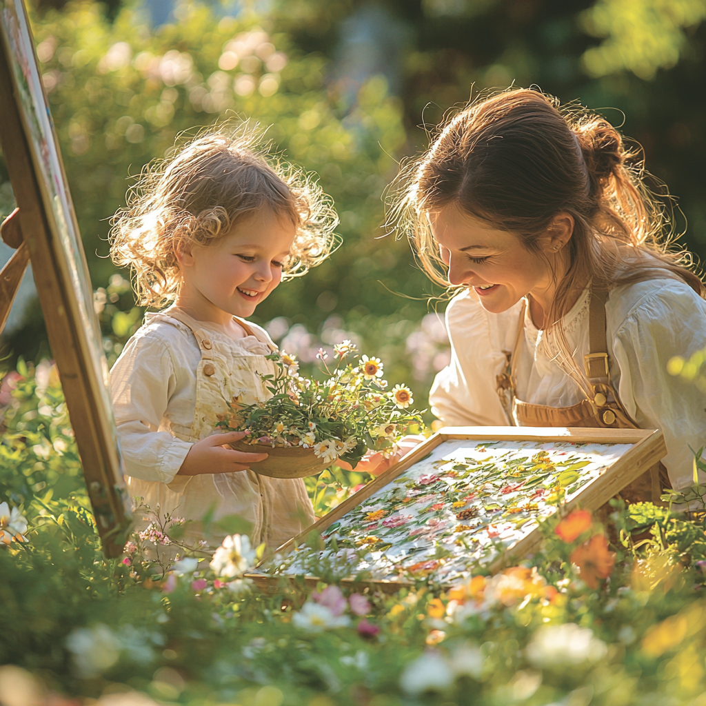 Nature's Canvas: Painting With Natural Elements Paint By Diamonds Kits