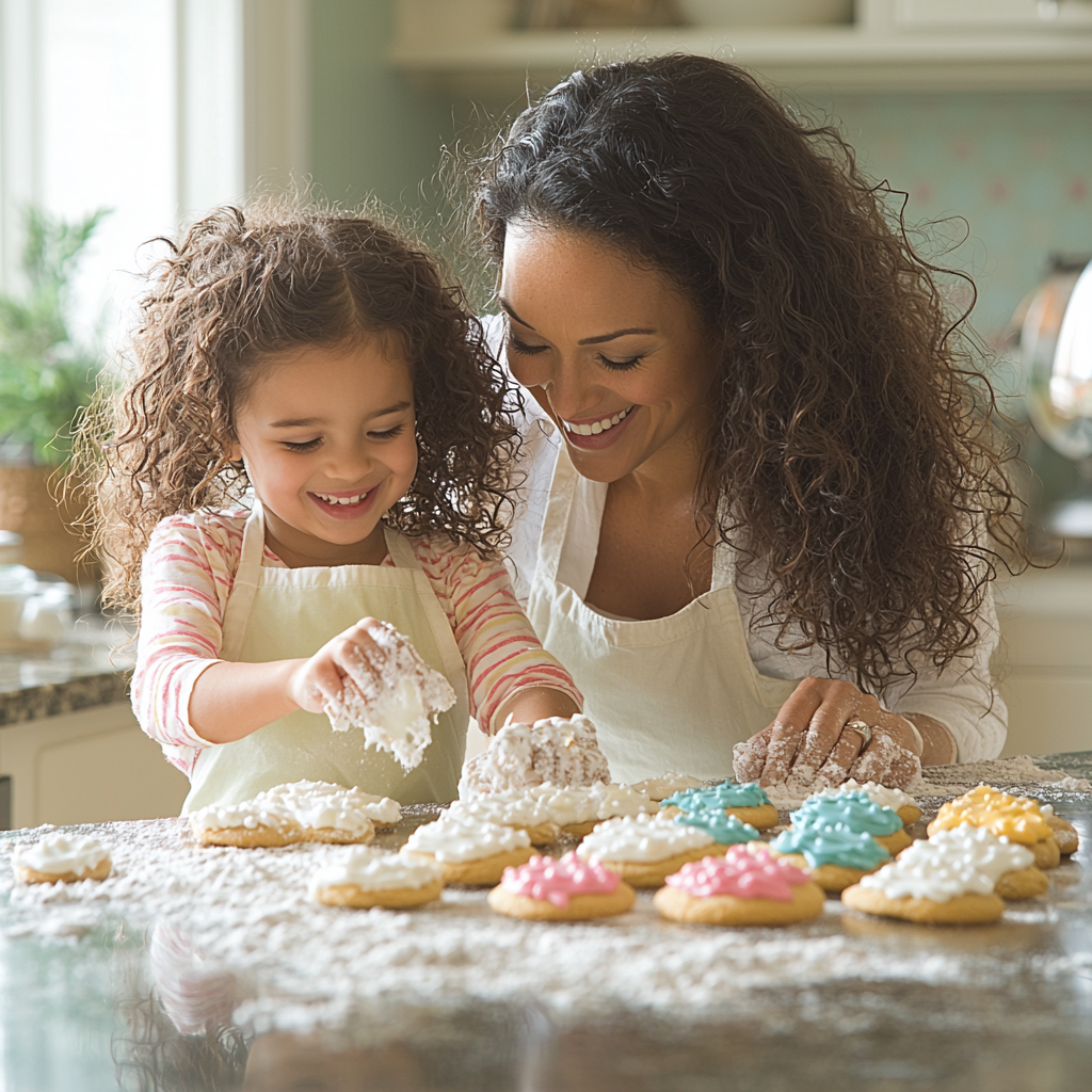 Baking Together: Sweet Treats And Memories Paint By Diamond