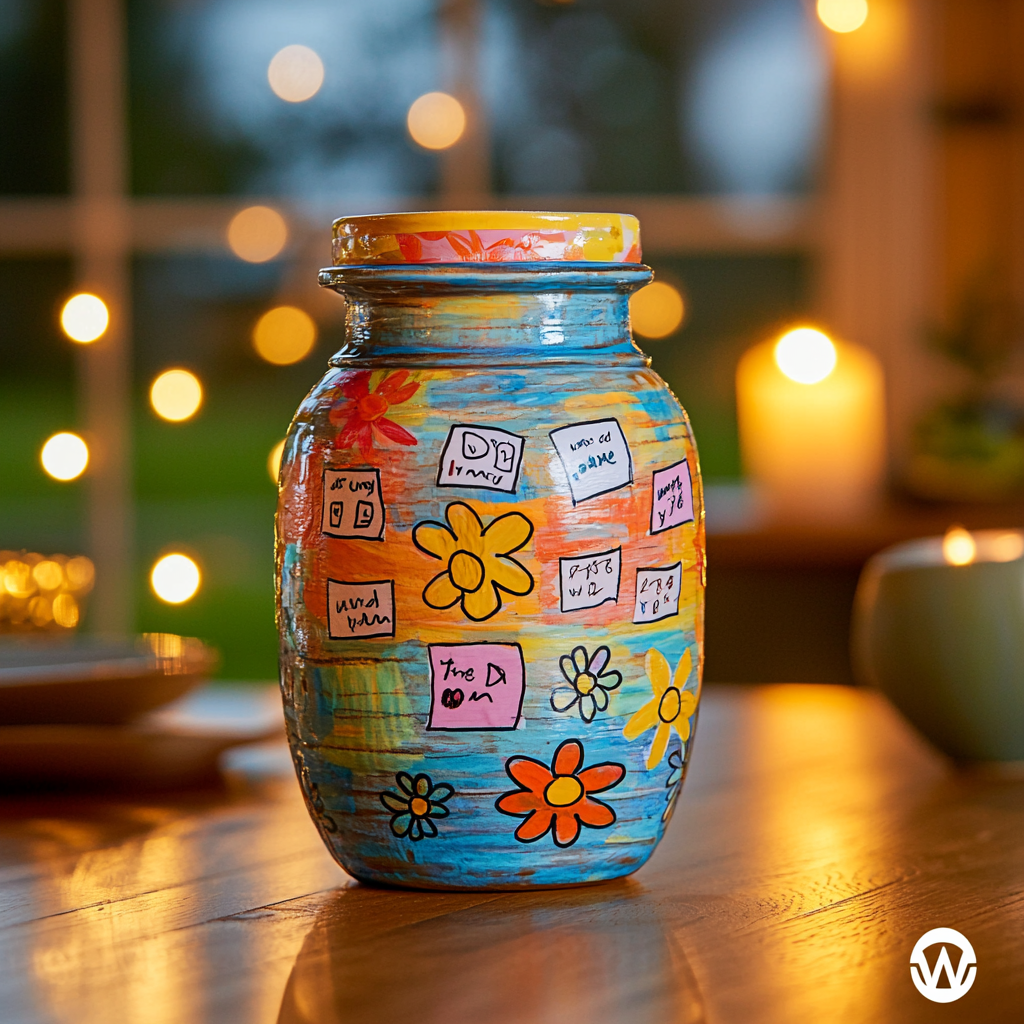 Moments In Time: A Mother-Child Memory Jar Paint By Diamond