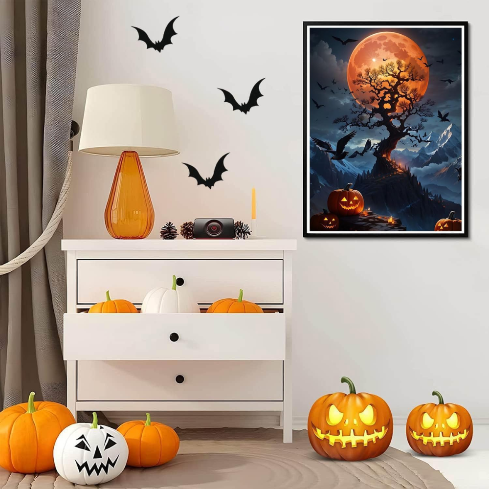 Halloween Paint By Diamond Kits For Adults