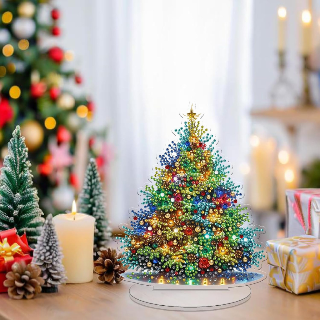 DIY Christmas Special Shaped Decorative Paint By Diamond