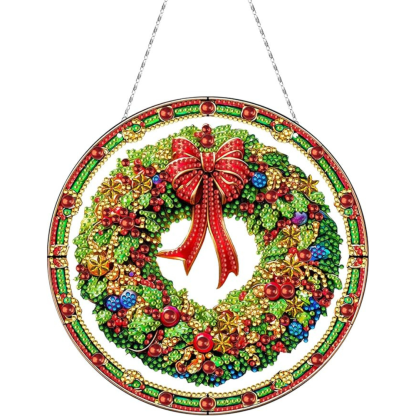 Round Hanging Diamond Art Painting Design