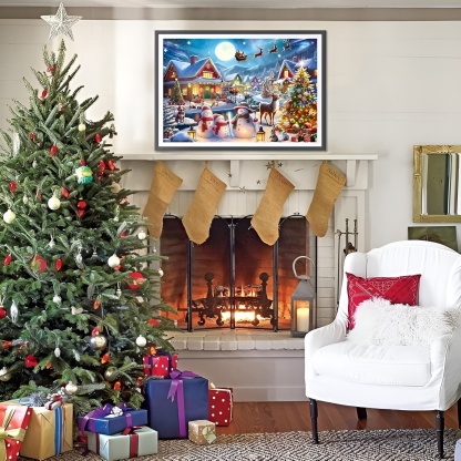 Christmas Large Diamond Painting Kits for Adults