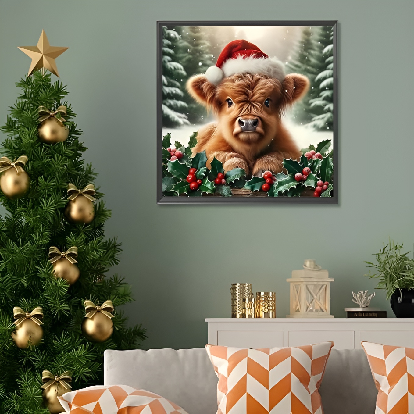 Winter Holiday 5D Diamond Painting Kits for Adult