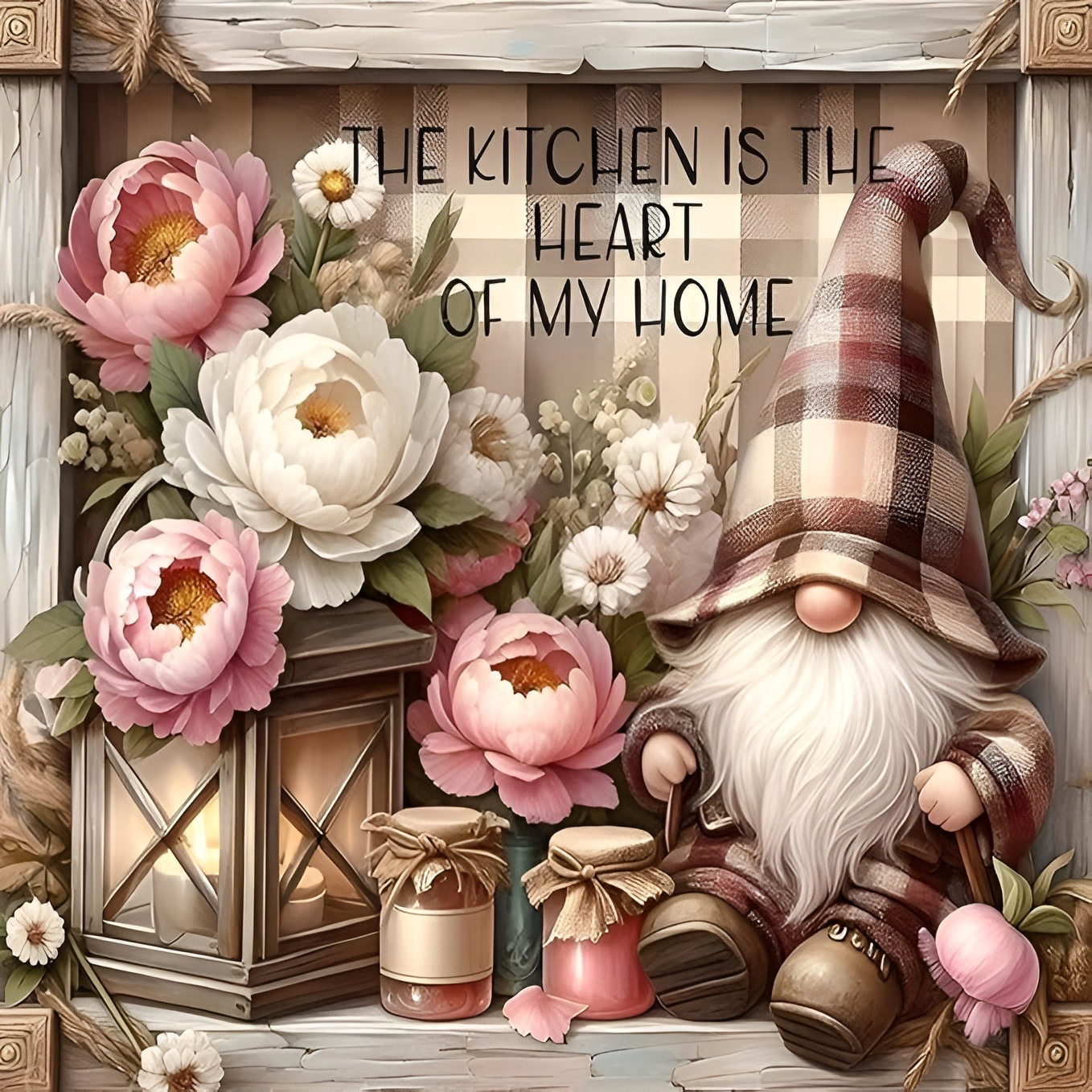 5D Gnome Diamond Painting Kits for Adults