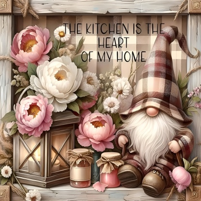 5D Gnome Diamond Painting Kits for Adults