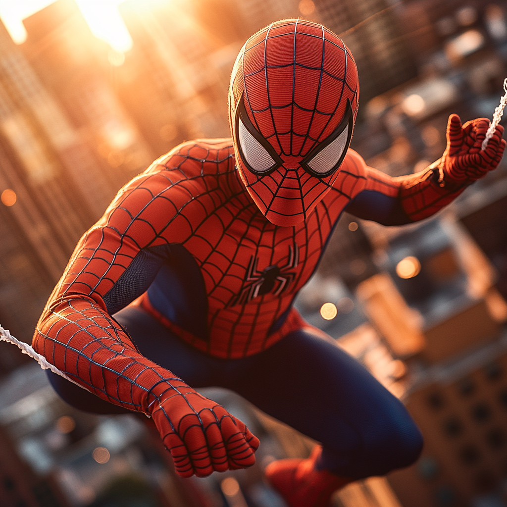 Tom Holland: Webs Of A Modern Young Spider Paint by diamonds art