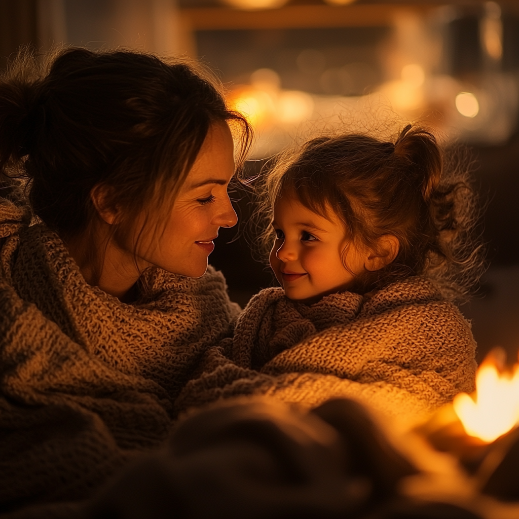 Gentle Echoes: Storytelling By The Fireside Paint By Diamonds Kits