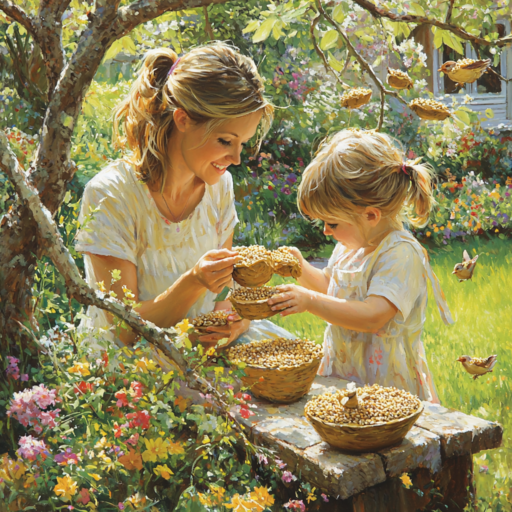 Nature’s Treasures: Crafting Homemade Bird Feeders Paint By Diamond