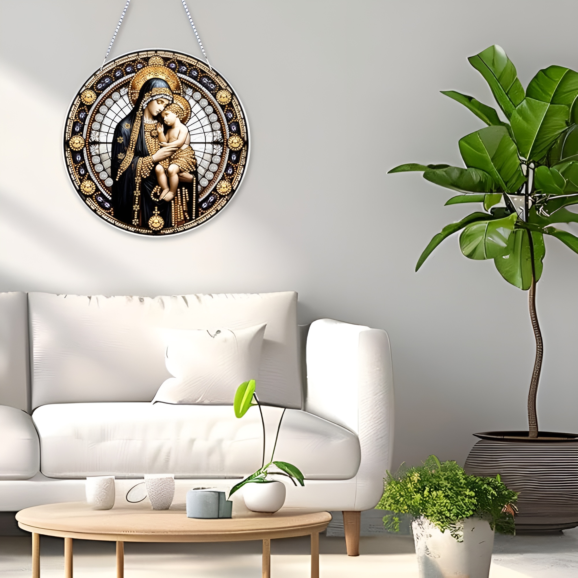 DIY Christmas Ornament Diamond Art Kit with Double Sided Design