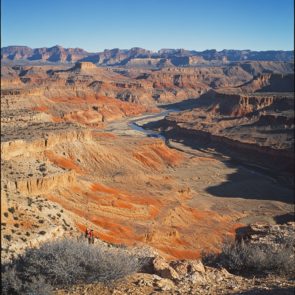Grand Canyon Cliff Edge Vista paint by diamond