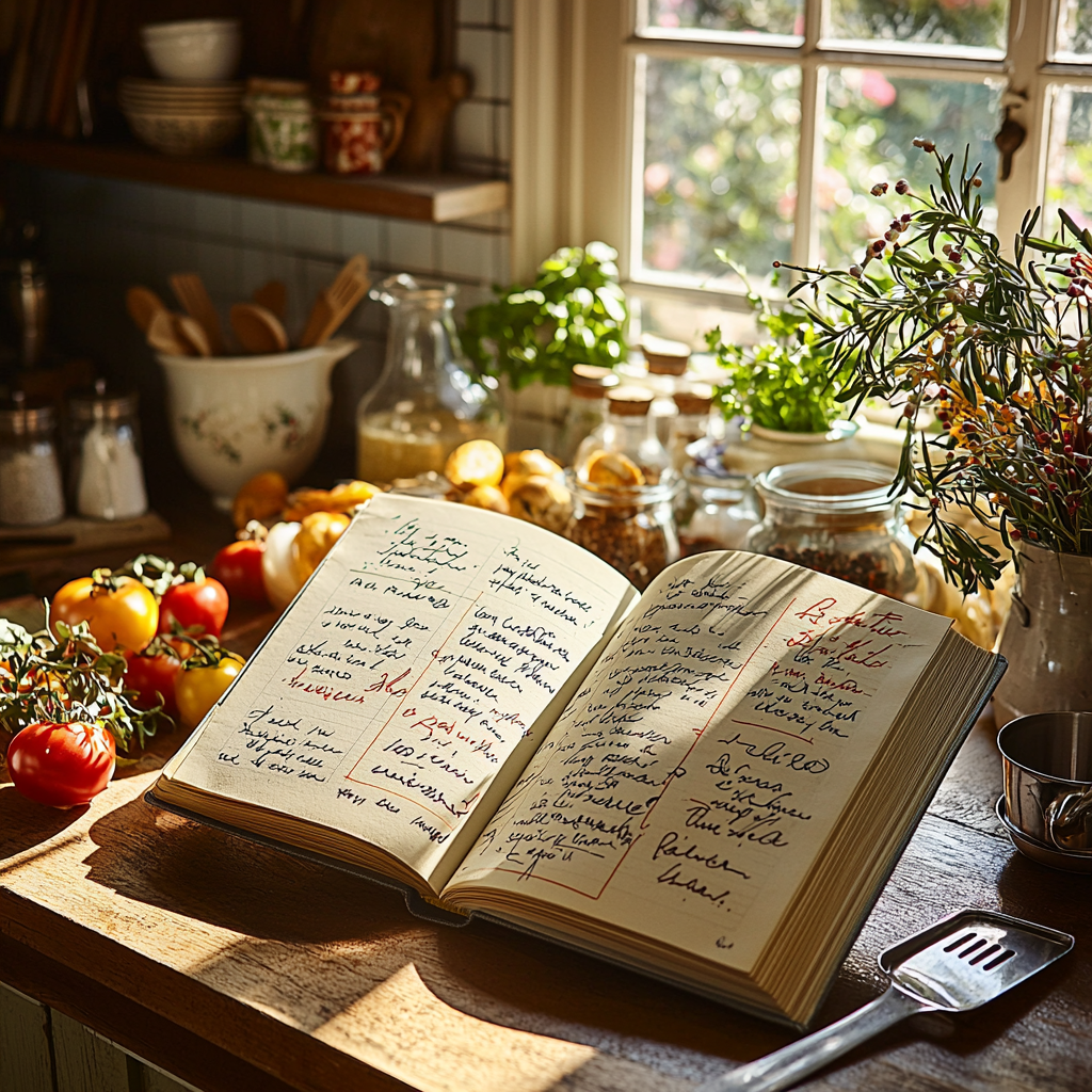 The Heartbeat Of Togetherness: A Family Recipe Keepsake Paint By Color